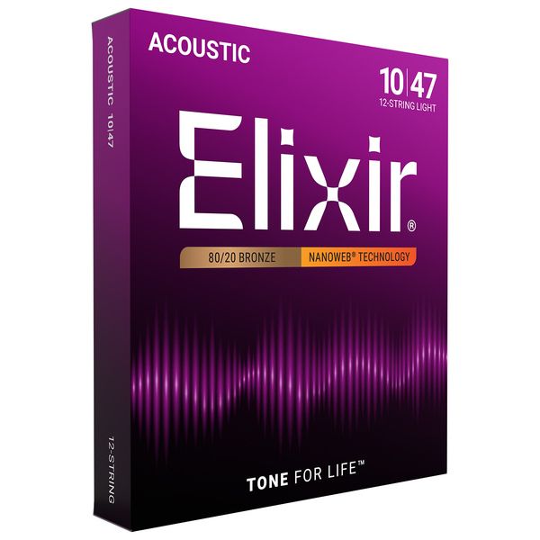 Elixir Nanoweb Light 12 String Acoustic